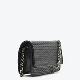 Bolsa Tramada Preta S 50018 2209 0001 Schutz